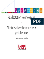 Atteintes Plexuelles Et Monotronculaires Cours 3 Réadaptation en Neurologie HEPL BAC3 2022 2023