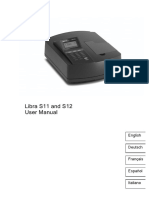 Biochrom Libra S11 S12 manual