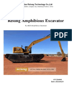 RL-AE30 Amphibious Excavator Solution