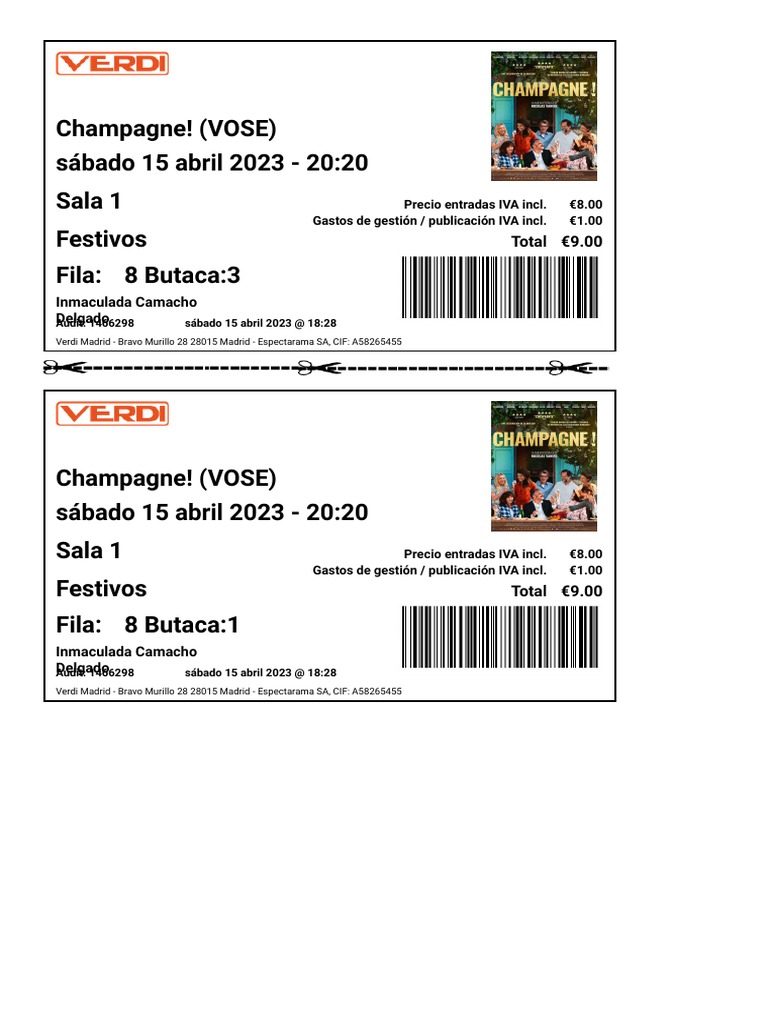 Cines Verdi Madrid PDF