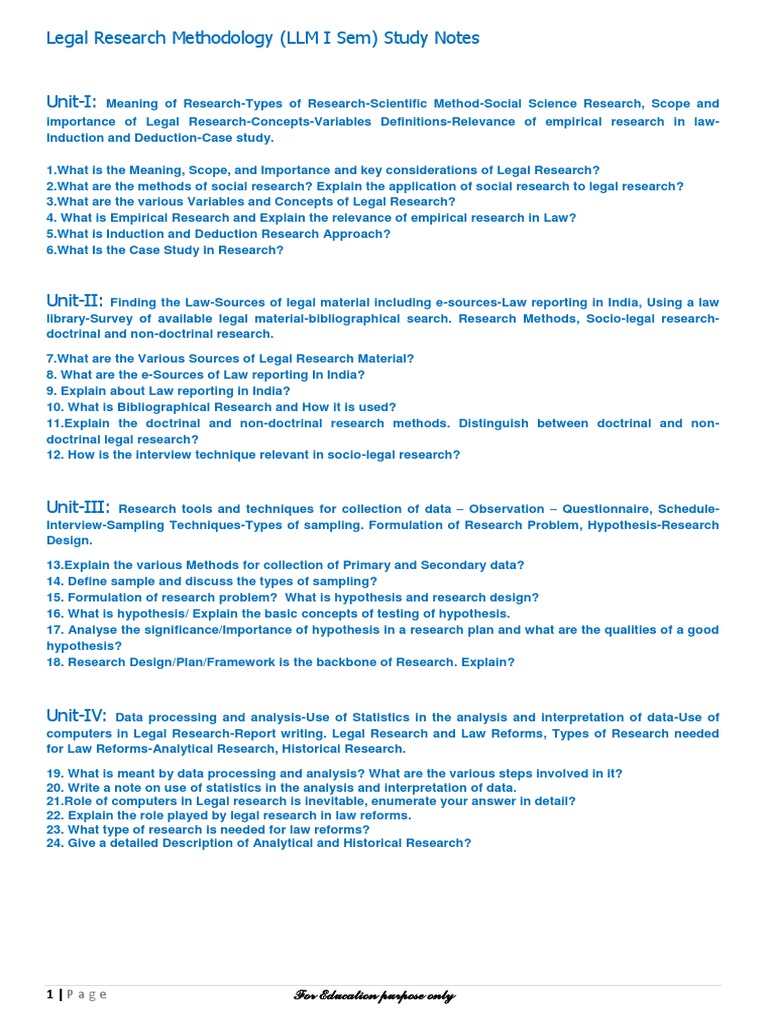 legal-research-methodology-study-notes-llm-i-sem-highlights-download
