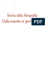 Storia Della Fotografia Dalla Nascita Ai Giorni Nostri, Appunti