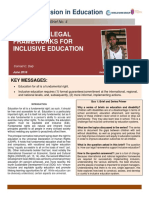 SABER Brief EAI Assessing Legal Frameworks For Inclusive Education