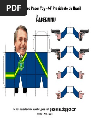 bolsonaro.paper.toy.by.papermau.version 01