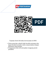 Kode QR SPBU transaksi