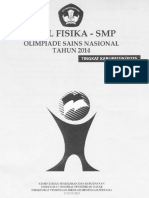 Soal Osn Fisika SMP 2014