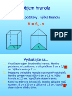 Hranoly PrezentÃ¡CIA - OBJEM Hranola