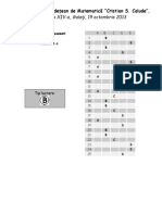 2014 - Matematica - Concursul 'Cristian Calude' (Galati) - Clasa A V-A (Tip B) - Solutii