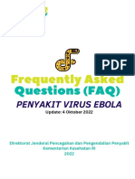 Frequently Asked Questions (FAQ) Penyakit Virus Ebola (Oktober 2022)