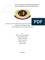 The Effect of Online Class Towards The Academic Performance of The Maritime Student in Southern de Oro Philippines College.