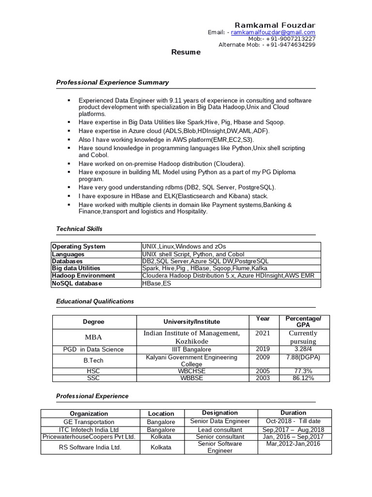 Ramkamal fouzdar download free pdf ibm db2 apache hadoop