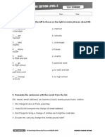 Full PRE-UT-U20S Unit 20 Standard Test With Answers A
