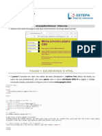 WEB - Atividade Prática HTML e CSS - Página Web