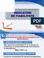 Indicatori de Fiabilitate