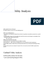 Utility Analysis