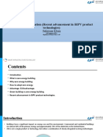 Recent Advancements in Building Integrated Photovoltaic (BIPV) Product Technologies