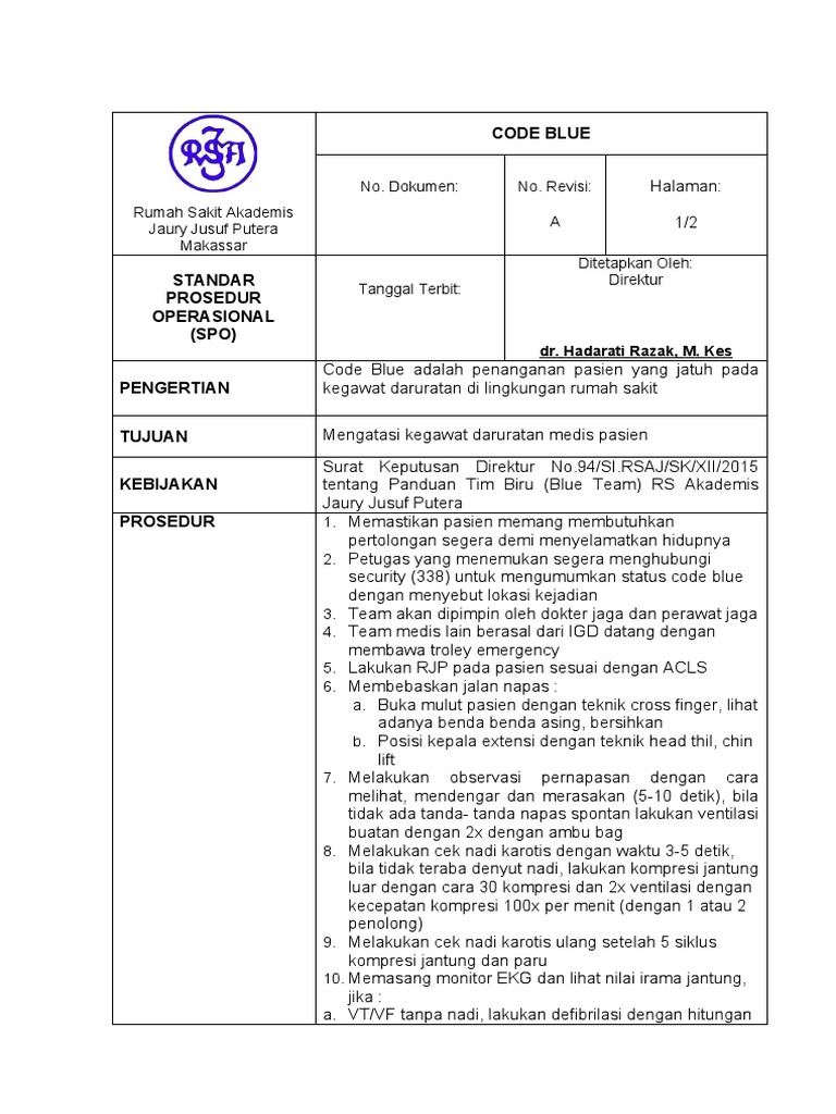 Contoh Spo | PDF