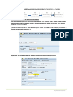 Creacion de Planes de Mantenimiento Parte Ii