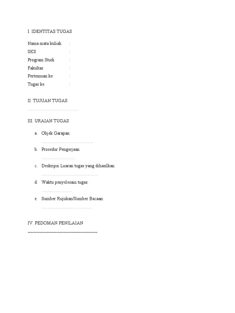 Template RTM PDF