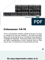 Debo Conocer A Dios - 24-04