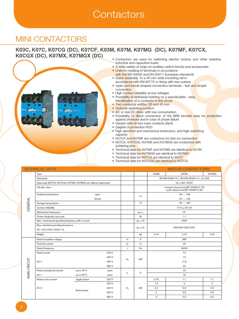 Electric Vehicle Contactors Overview | PDF | Relay | Electric Motor