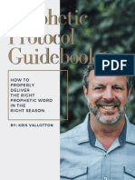 Prophetic Protocol Guidebook by Kris Vallotton