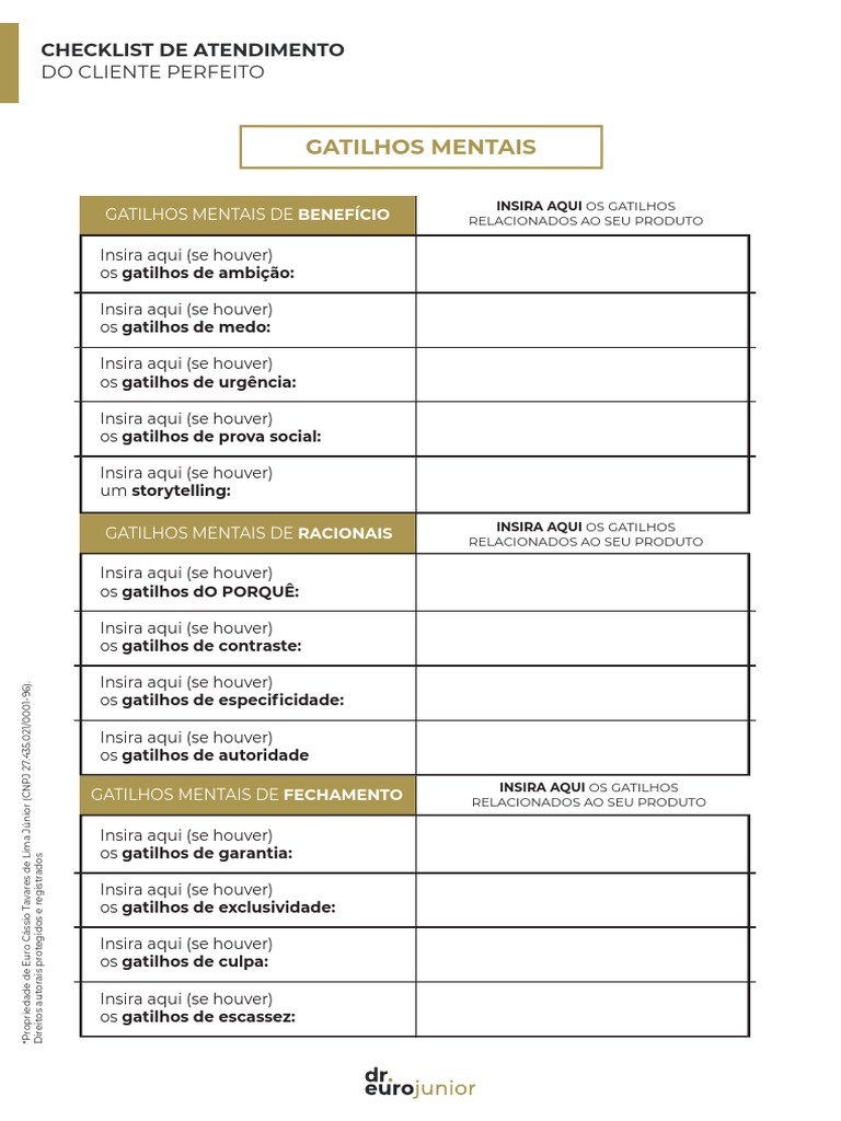 Check+List+ +Gatilhos+Mentais | PDF