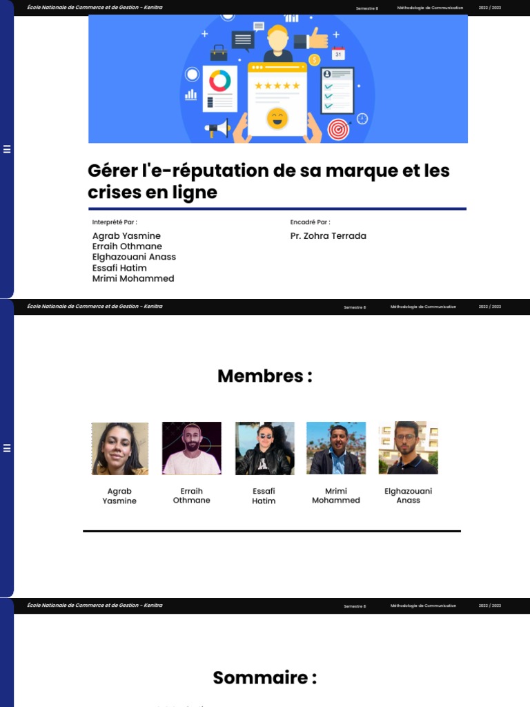 Gestion de crise et e-réputation | PDF | Finance et gestion monétaire