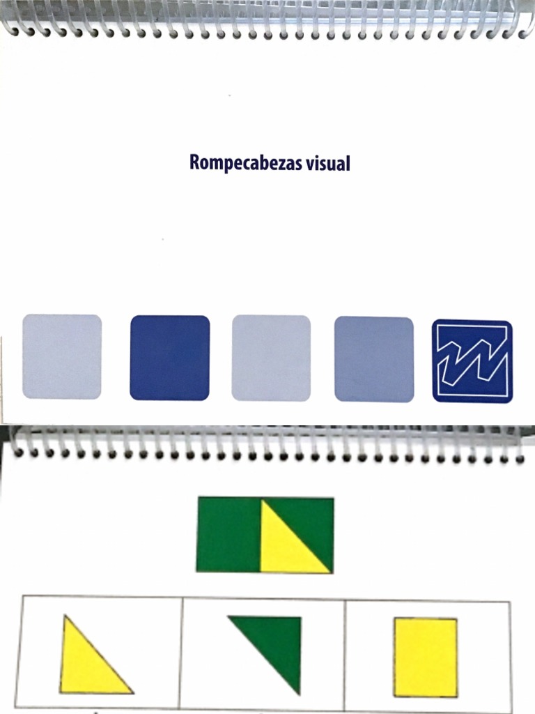 Rompecabezas Visual WAIS IV PDF