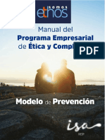 Manual Del Programa Empresarial Ética y Compliance - Modelo de Prevención