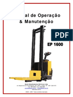 Manual Operação Empilhadeira Elétrica