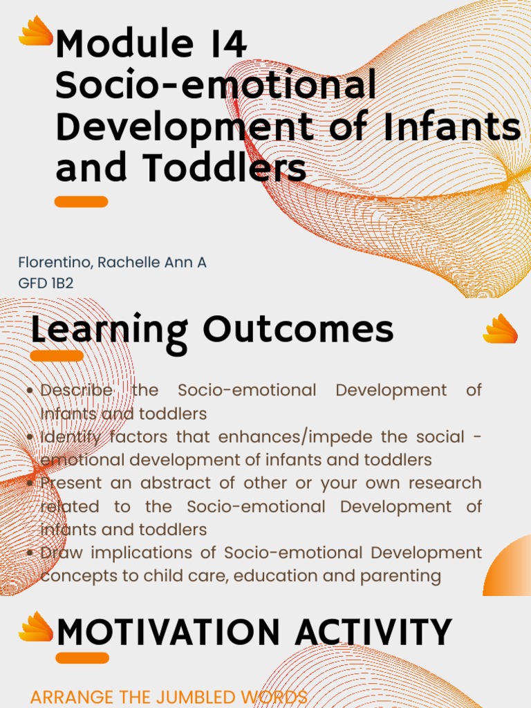 Socio-Emotional Development in Infants | PDF | Attachment Theory | Emotions