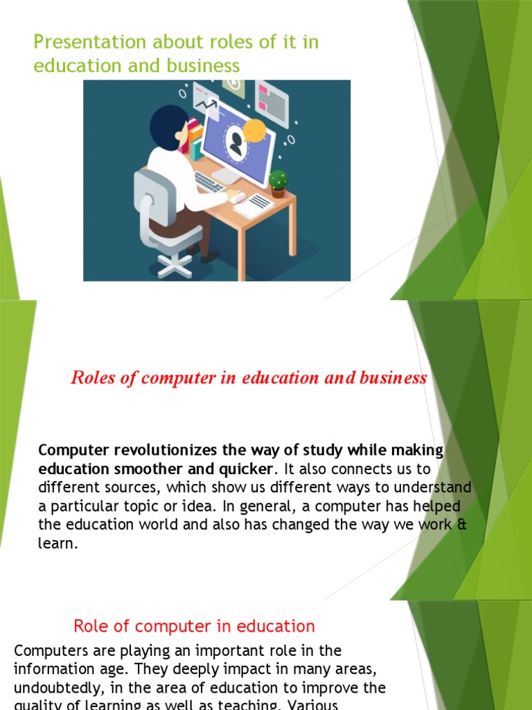 It Presantation | PDF | Educational Technology | Distance Education