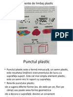 Elemente de Limbaj Plastic - Punctul Plastic