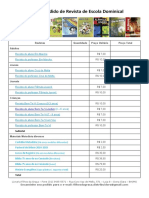 Folha de Pedidos de Revista de Escola Dominical Filhos Da Graca PDF