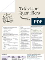 Television. Quantifiers