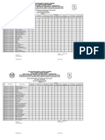 Daftar Hadir Peserta Pra Um