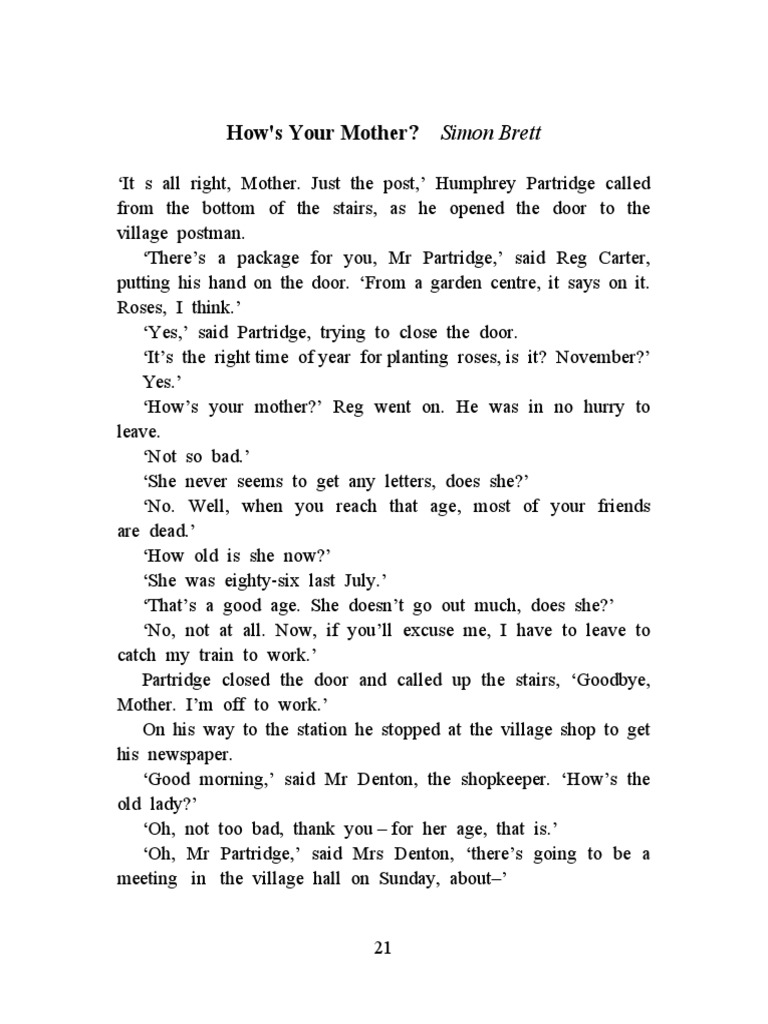 how-is-your-mother-pdf