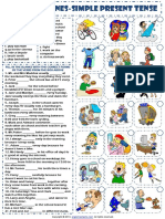 simple present tense daily routines exercises worksheet (1)