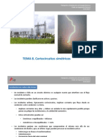 Tema 8. Cortocircuitos Simétricos