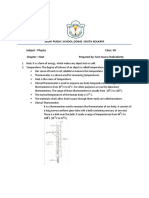 Study Material - VII - Heat (Part 1)