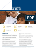 Ucam Master Oficial Online en Desarrollo Social