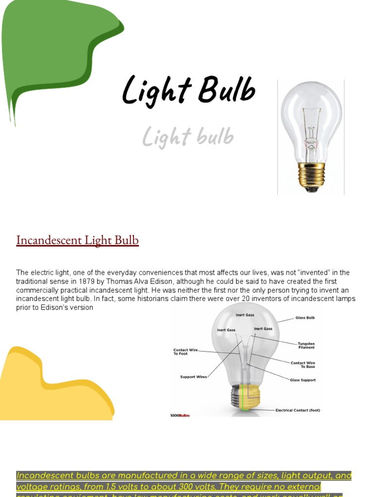 Light Bulb PDF