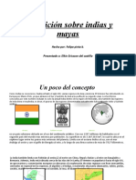 Exposición Sobre Indias y Mayas