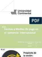 Semana 6 FORMAS DE PAGO EN COMERCIO INTERNACIONAL