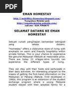 Download EMAN HOMESTAY - PENGINAPAN FAMILY DI BALOK KUANTAN PAHANG by Aiman Ilham SN64642846 doc pdf