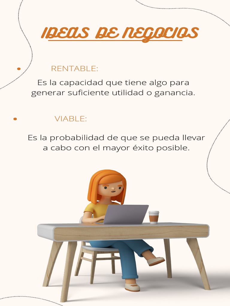 Ideas de Negocios Rentables y Viables | PDF | Iniciativa empresarial ...