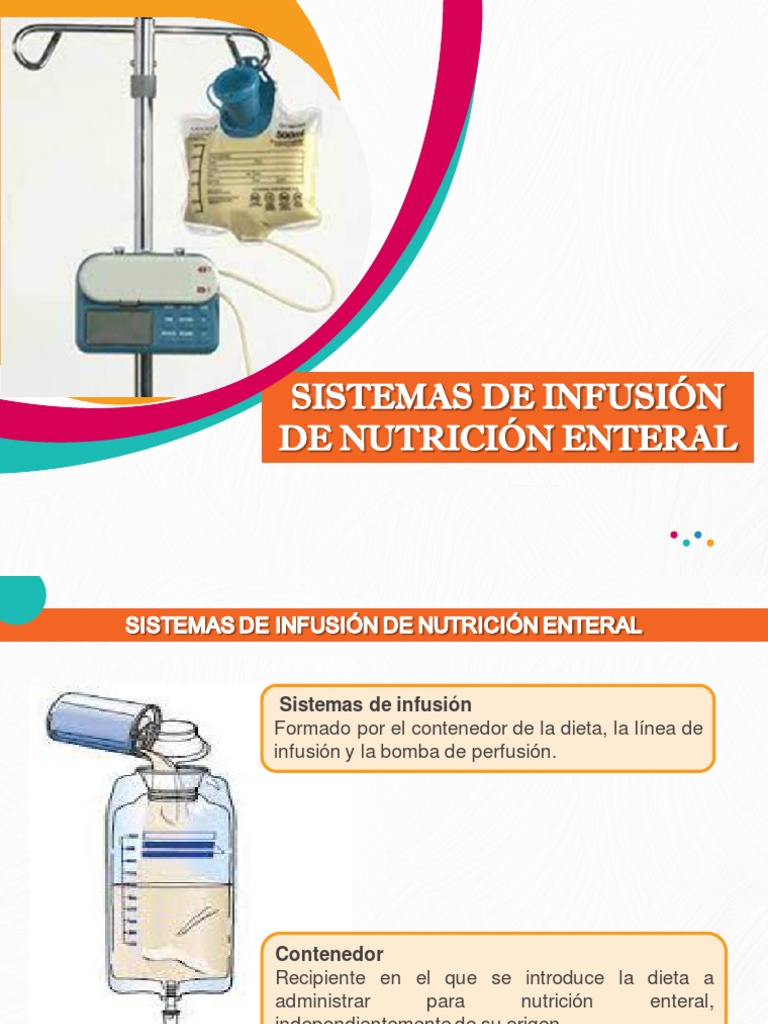 SUBTEMA 5 SISTEMAS DE INFUSIÓN DE NUTRICIÓN ENTERAL Maria Sanchez PDF