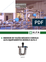 Manual Medidor de Vazão Massico Coriolis ALFA-C