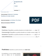 Corrientes Filosóficas en La Labor Docente